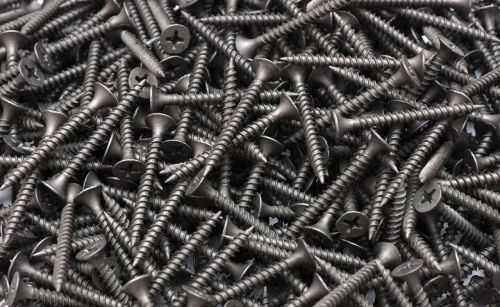 Black Screws, For Fittings Use, Head Shape : Round