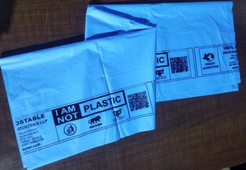Plain Compostable Bags, For CARRYING ITEMS PRODUCTS, Size : Customisable