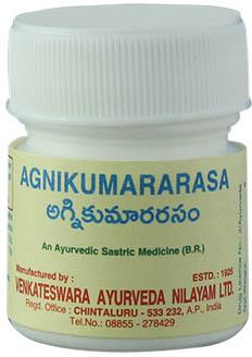 Agnikumararasa Tablets, Packaging Size : 10 Gm