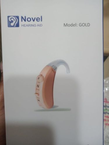 NOVEL GOLD BTE POCKET HEARING AID