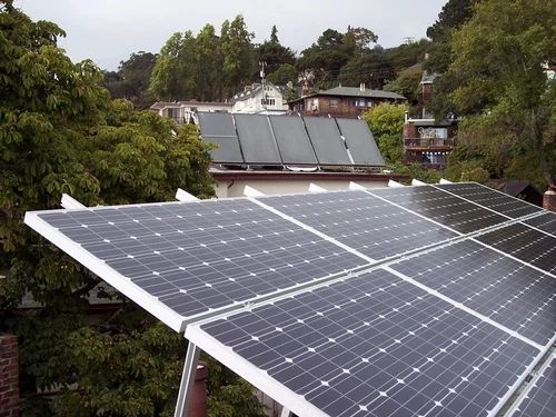 Adani Off Grid Mounting Structure Solar Power Plant