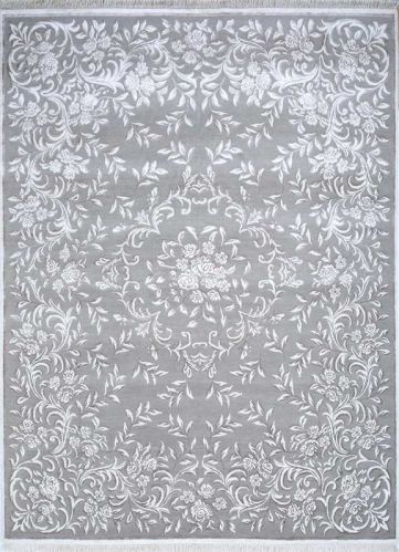 Aurora Classic Gray Hand Knotted Rug, For Home, Hotel