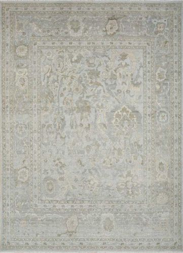 Verna Platinum & Plaza Taupe Hand Knotted Rug