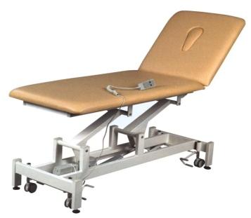 Rectangular Stainless Steel Electrical Examination Couch, For Clinic, Hospital