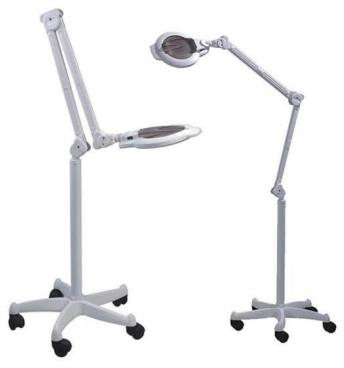 LED Glass Portable Magnifying Lamp, For Clinic, Voltage : 220V