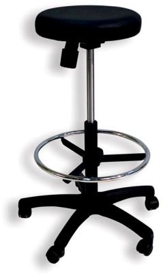 Polished Stainless Steel Plain Revolving Stool, Size : Standard