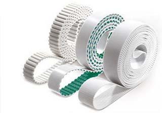 White PU Flex Belts, For Industrial, Size : Standard