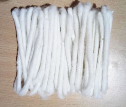 White Long Cotton Wick, Packaging Type : Plastic Packets