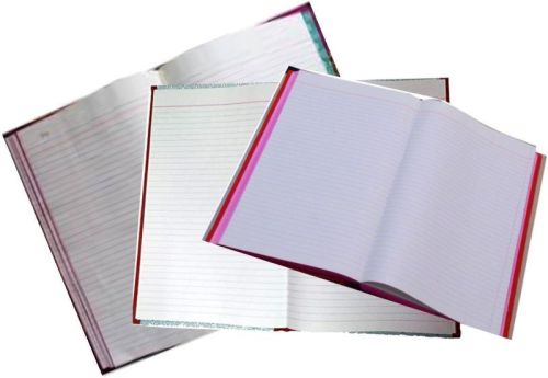 Rectangular Staple Paper Plain Printed Register Notebook, For Office, School, Feature : Light Weight