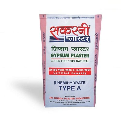 White Powder Sakarni Plaster Of Paris, For Wall Putty