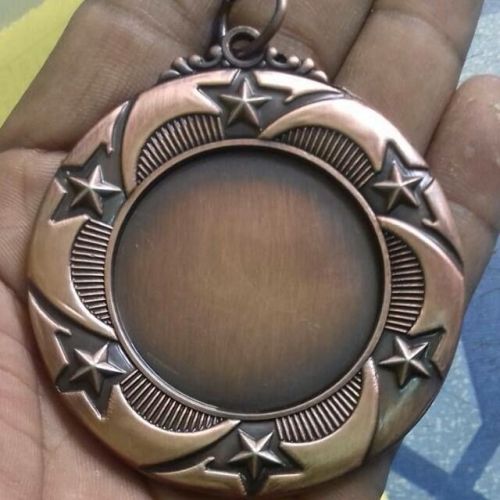 Round Commercial Medal, For Award Ceremony, Color : Brown