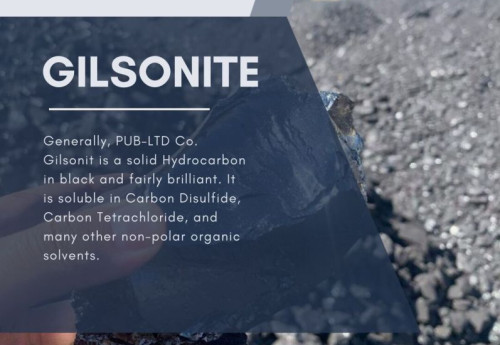 Natural Asphalt Or Gilsonite, Brand Name : pub-ltd