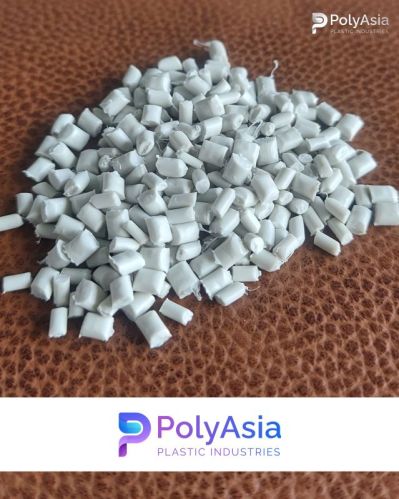 PolyAsia PP Milky (White) Granules, For Auto Parts, Injection Molding, Plastic Carats, Plastic Chairs