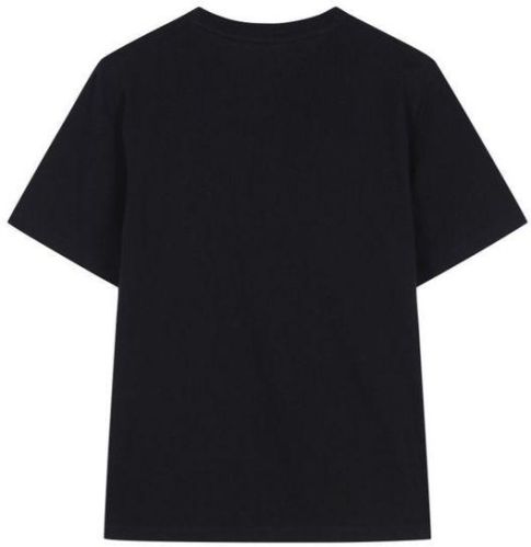 MANUFACTURER COTTON Oversized T Shirt, Color : BLACK, BLACK, WHITE