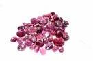 Purple Oval Polished Ruby Stone, For Jewellery, Size : 20-30mm