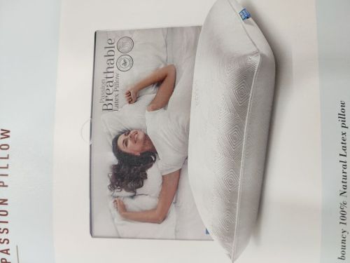White Mm Foam Curved Pincore Technology Latex Passion Pillow, Technics : Machine Made