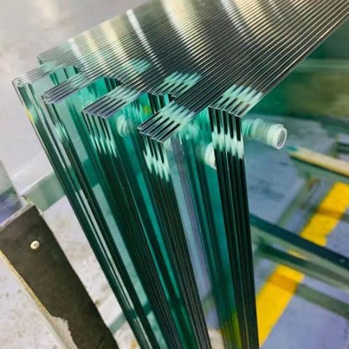 Non Polished Toughened Glass, For Building, Door, Industrial Use, Window, Feature : Complete Finishing