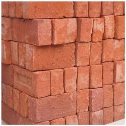 Polished Clay Red Brick, For Side Walls, Partition Walls