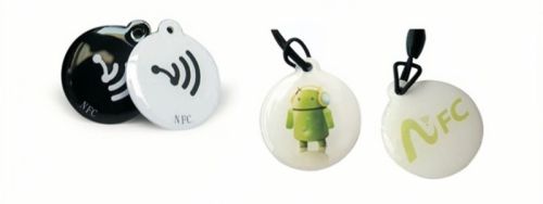 Matte Lamination Aluminium NFC SMART LABELS, Available color : White