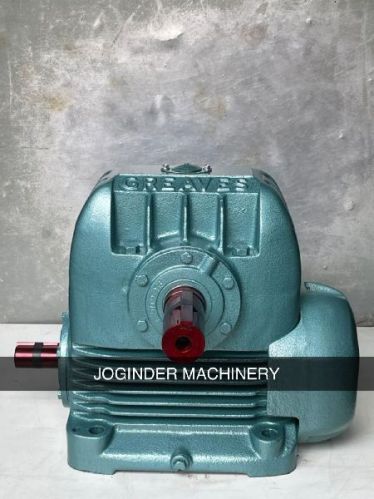 Hydraulic Chrome Finish Mild Steel Worm Gearbox, Specialities : Rust Proof, Long Life, High Performance