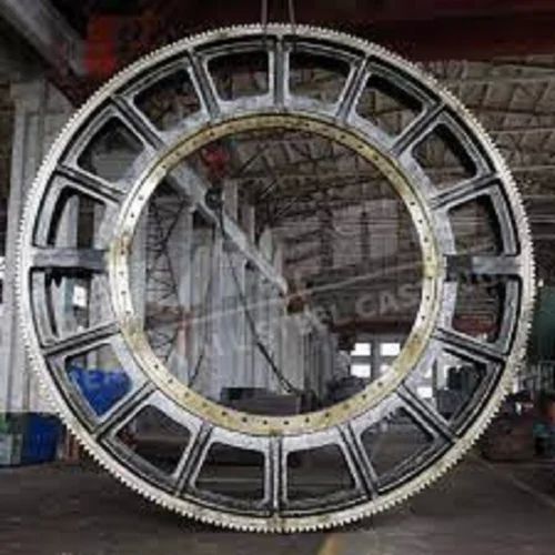 Round Cast Steel Kiln Girth Gear, For Industrial