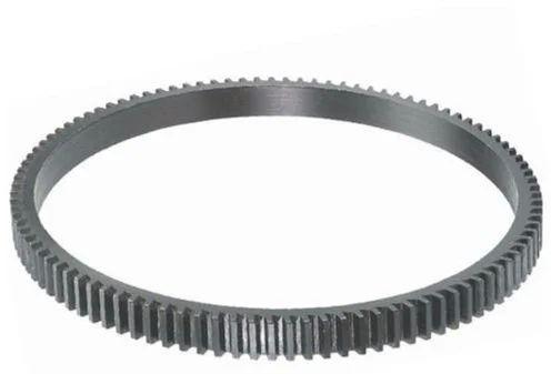 Silver Realiance Round Steel Ring Gear, For Industrial Use