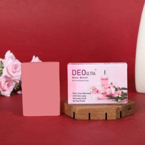 Pink Solid 75gm Bath Soap, For Skin Care, Personal, Parlour, Packaging Type : Paper Wrapper