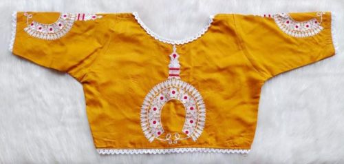 Plain Silk Blouse, Occasion : Party Wear