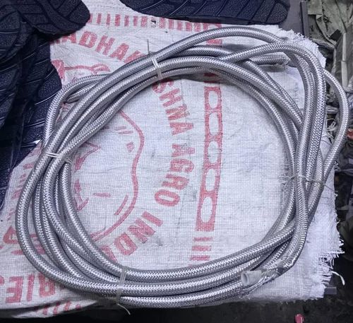 Stainless Steel Braided Hose Pipe, For Industrial Use, Automobile Parts, Home Purpose, Plumbiin, Fire Fighting