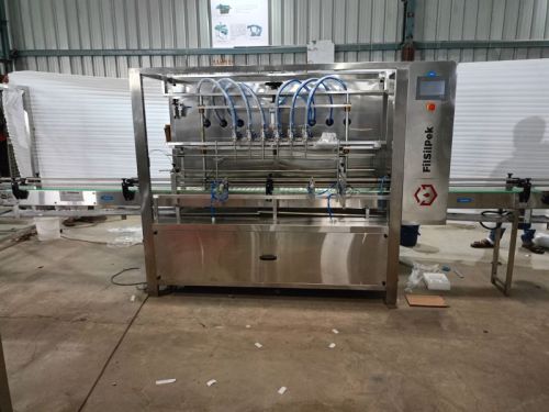 Automatic 8 Head Liquid Filling Machine, Specialities : Easy To Operate