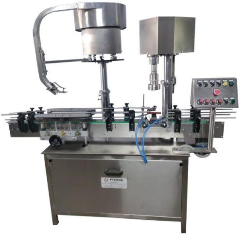 FSP Pneumatic 500-1000kg Linear Bottle Capping Machine, Certification : ISO 9001:2008