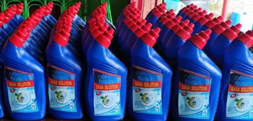 Dark Blue Liquid Sasa Toilet Cleaner, Packaging Type : PET Bottles