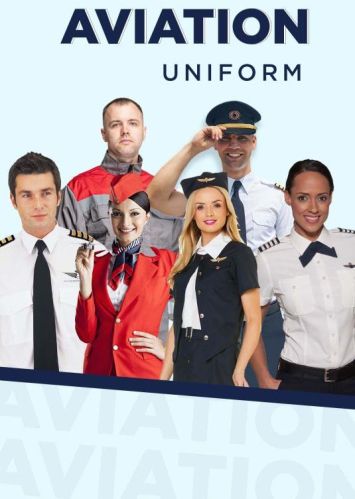Cotton Aviation Uniforms For Airlines Use