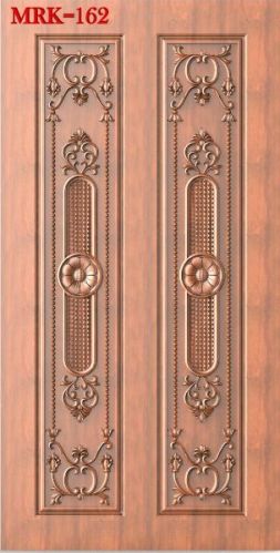 Plywood Teak Wood Carving Double Door, Open Style : Folding