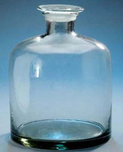 Transparent Plain Glass Winchester Bottle, For Chemical Laboratory