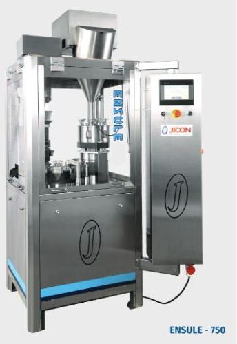 220/230v Ensule-750 Automatic Capsule Filling Machine, For Industrial, Pharmaceuticals, Color : Silver