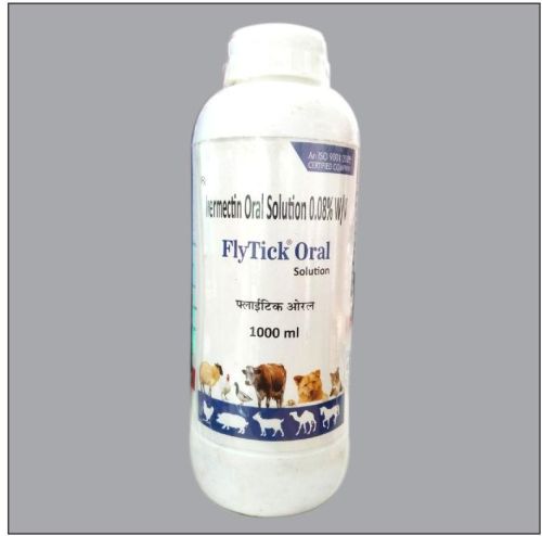 Liquid Provet Flytick Oral 1 Litre, For Clinical, Purity : 100%