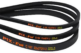 PIX Black Polished Classical Belts, For Industrial, Certification : ISI Certified