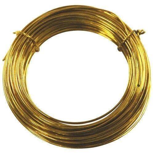 Polished Brass Wire