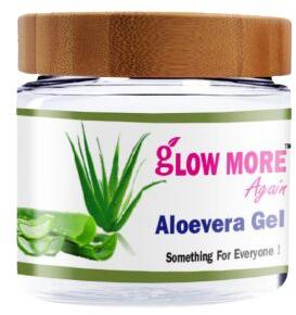Transparent Glow More Again Aloe Vera Gel, For Cosmetics Use, Packaging Type : Plastic Packets