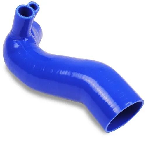 Round Blue Silicone Turbo Hose, For Fitting, Working Pressure : 6 Bar