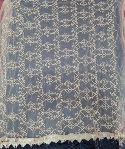 Embroidered Designer Net Dupatta, Occasion : Party Wear