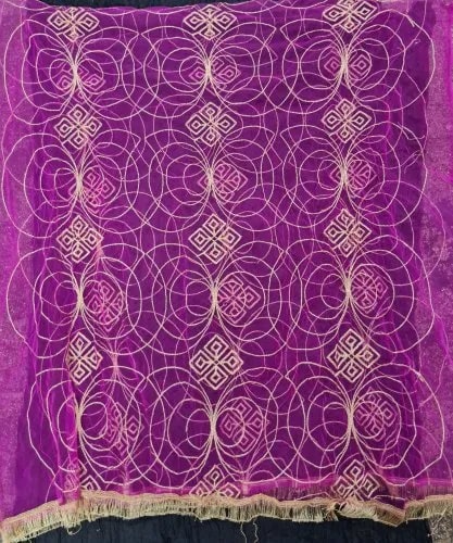 Embroidered Fancy Net Dupatta, Occasion : Party Wear