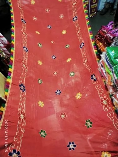 Chiffon Nazneen Embroidered Dupatta, Gender : Female