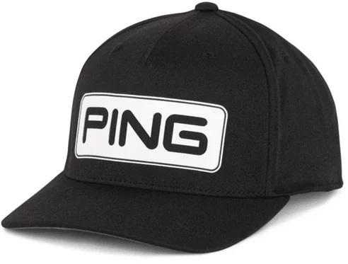 Black Cotton Ping Men Golf Cap