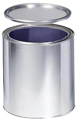 Round Plain Empty Paint Tin Cans