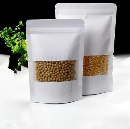 White Spices Packaging Bags