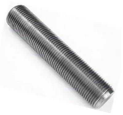 Silver Round Alloy Steel Stud Bolt, For Automotive Fittings, Size : Customised