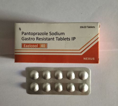 Eazicool 40mg Tablets, For Used Heartburn, Packaging Type : Alu Alu