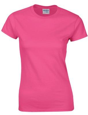 Ladies Round Neck T Shirt, Size : All Size